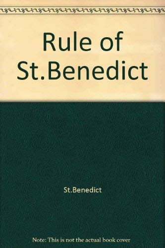 Stock image for R. B. 1980: The Rules of St. Benedict (English and Latin Edition) for sale by HPB-Diamond