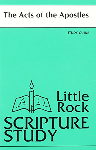 Beispielbild fr The Acts of the Apostles Study Guide (The Acts of the Apostles Study Guide Little Rock Scripture Study) zum Verkauf von Wonder Book