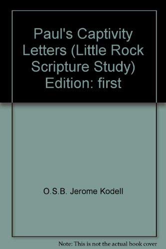 Stock image for Paul's Captivity Letters: Study Guide (Little Rock Scripture Study for Adults) for sale by Tall Stories BA