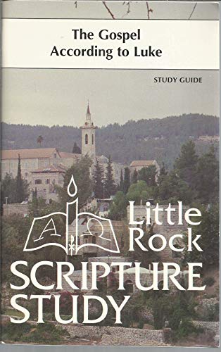 Beispielbild fr The Gospel According to Luke - Study Guide (Little Rock Scripture Study) zum Verkauf von SecondSale