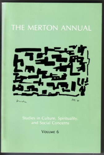Stock image for The Merton Annual : Studies in Culture, Spirituality, and Social Concerns for sale by Better World Books