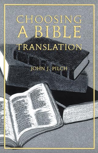 Imagen de archivo de Choosing a Bible Translation a la venta por Ergodebooks