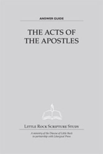 Imagen de archivo de The Acts of the Apostles - Answer Guide a la venta por BooksRun