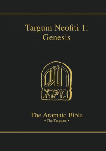 Beispielbild fr The Targu Neofiti 1 : Genesis zum Verkauf von Better World Books