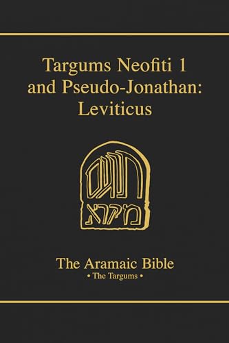 9780814654781: Targums Neofiti 1 and Pseudo-Jonathan: Leviticus: Volume 3 (Aramaic Bible, 3)