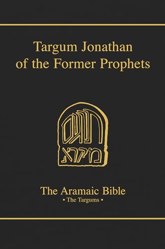 9780814654798: Targum Jonathan of the Former Prophets: Introduction, Translation and Notes