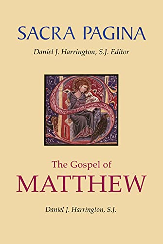 Stock image for The Gospel of Matthew (Sacra Pagina Series, Vol 1) (Volume 1) for sale by BooksRun