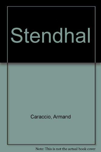 Stock image for Stendhal for sale by LEA BOOK DISTRIBUTORS