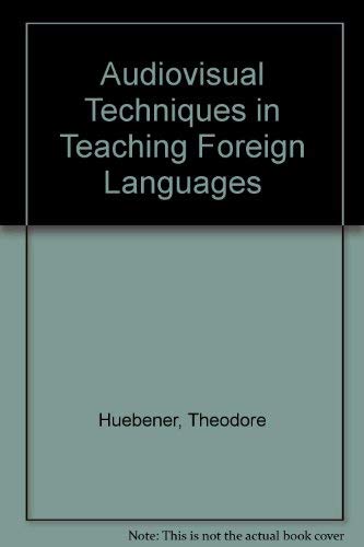 9780814702086: Audiovisual Techniques in Teaching Foreign Languages