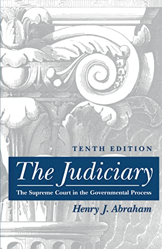 Imagen de archivo de The Judiciary: Tenth Edition a la venta por Gulf Coast Books