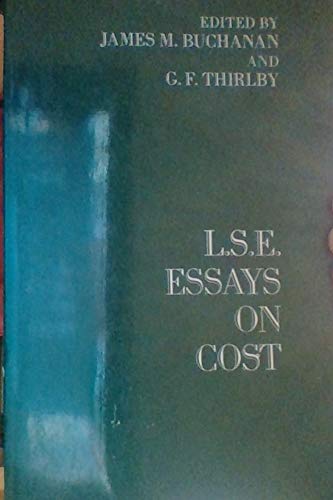 Beispielbild fr LSE Essays on Cost zum Verkauf von Better World Books