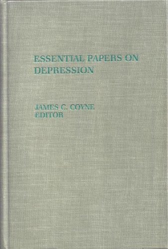 Beispielbild fr Essential Papers on Depression zum Verkauf von Books of the Smoky Mountains