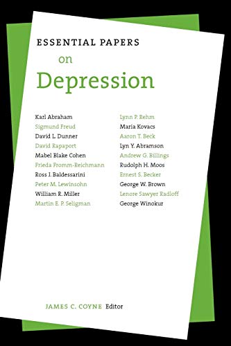 Stock image for Essential Papers on Depression (Essential Papers on Psychoanalysis, 6) for sale by Lakeside Books