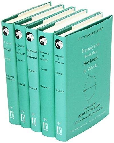 9780814717455: The Clay Sanskrit Library: Ramayana 5-volume Set