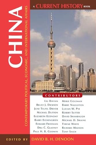 Stock image for China: Contemporary Political, Economic, and International Affairs (Current History, 2) for sale by HPB-Red