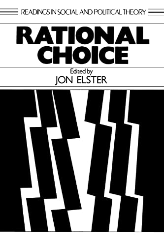 Imagen de archivo de Rational Choice (Readings in Social & Political Theory) a la venta por HPB-Red