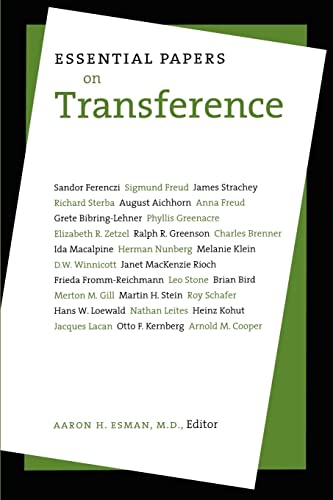 Beispielbild fr Essential Papers on Transference zum Verkauf von Ria Christie Collections