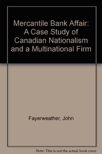 Stock image for The Mercantile Bank Affair Fayerweather, John for sale by CONTINENTAL MEDIA & BEYOND