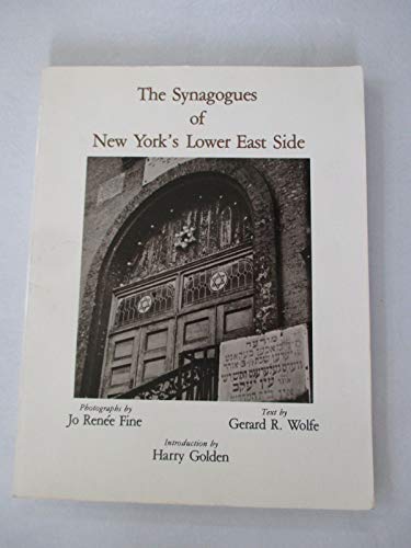 Stock image for The Synagogues of New Yorks Lower East Side for sale by Best and Fastest Books