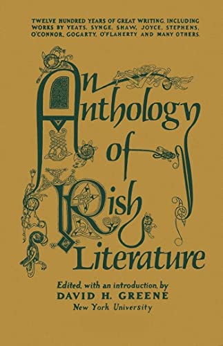 9780814729540: An Anthology of Irish Literature