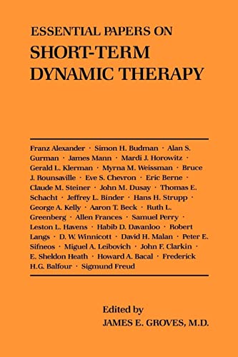 Imagen de archivo de Essential Papers on Short-Term Dynamic Therapy (Essential Papers on Psychoanalysis, 16) a la venta por More Than Words