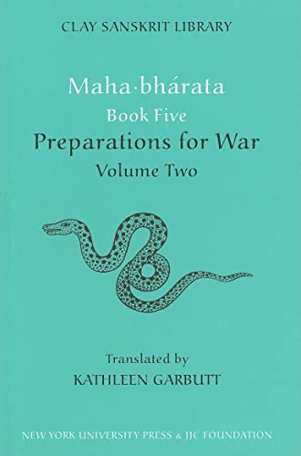 Beispielbild fr Mahabharata Book Five (Volume 2): Preparations for War (Clay Sanskrit Library, 35) zum Verkauf von 3rd St. Books