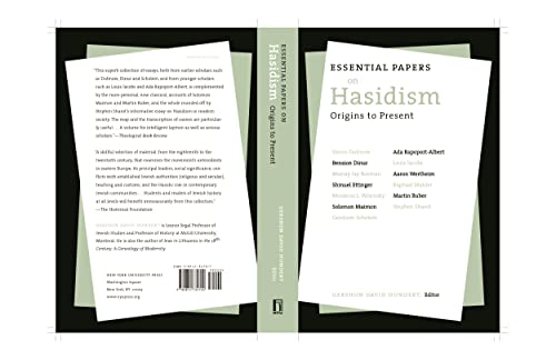 Essential Papers on Hasidism. Origins to Present [Essential Papers on Jewish Studies]