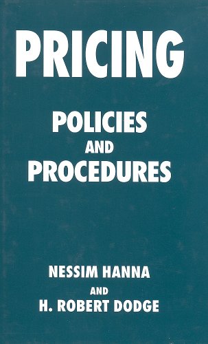 Beispielbild fr Pricing : Policies and Procedures zum Verkauf von Better World Books