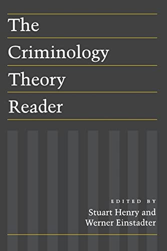 Stock image for The Criminology Theory Reader for sale by ThriftBooks-Dallas