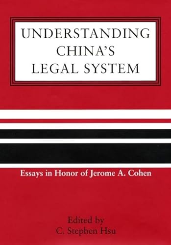 Imagen de archivo de Understanding China's Legal System a la venta por Blackwell's