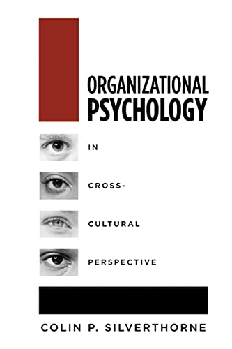 Stock image for Organizational Psychology in Cross Cultural Perspective for sale by Better World Books: West