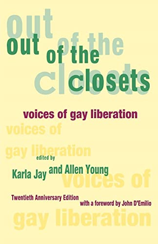 Stock image for Out of the Closets : Voices of Gay Liberation for sale by Better World Books