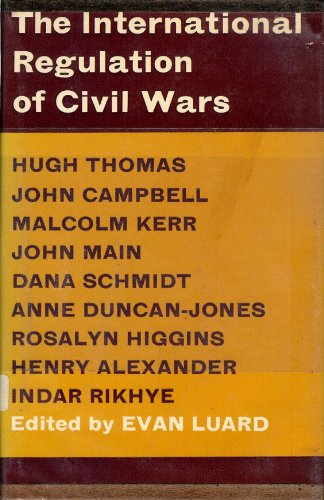 Imagen de archivo de The International Regulation of Civil Wars a la venta por Better World Books