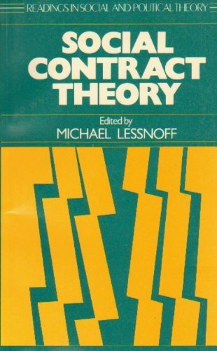 Imagen de archivo de Social Contract Theory a la venta por Better World Books