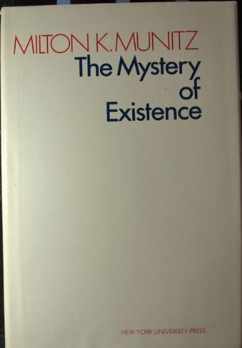 Imagen de archivo de Mystery of Existence a la venta por Wonder Book