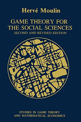 Stock image for Game Theory for the Social Sciences for sale by Better World Books: West