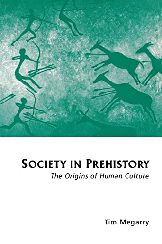 Imagen de archivo de Society in Prehistory: The Origins of Human Culture a la venta por HPB-Red
