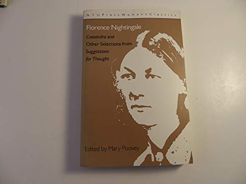 Beispielbild fr Florence Nightingale: 'Cassandra' and 'Suggestions for Thought' (Women's Classics) zum Verkauf von HPB-Ruby