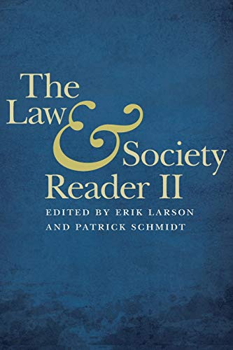 Beispielbild fr The Law and Society Reader II zum Verkauf von THE SAINT BOOKSTORE