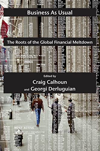 Stock image for Business as Usual: The Roots of the Global Financial Meltdown (Possible Futures, 2) for sale by HPB-Red