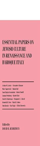 9780814774199: Essential Paper on Jewish Culture in Renaissance and Baroque Italy: 5 (Essential Papers on Jewish Studies)