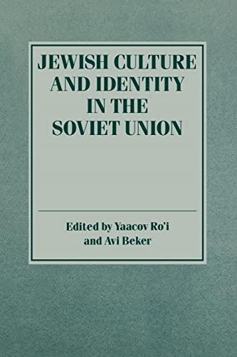 Beispielbild fr Jewish Culture And Identify in the Soviet Union zum Verkauf von Book Haven