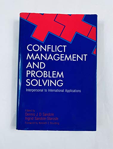 Beispielbild fr Conflict Management and Problem Solving : Interpersonal to International Affairs zum Verkauf von Better World Books