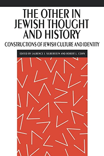 Imagen de archivo de The Other in Jewish Thought and History: Constructions of Jewish Culture and Identity a la venta por THE SAINT BOOKSTORE