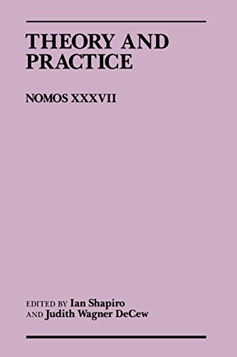 Imagen de archivo de Theory and Practice: Nomos Xxxvii a la venta por Unique Books