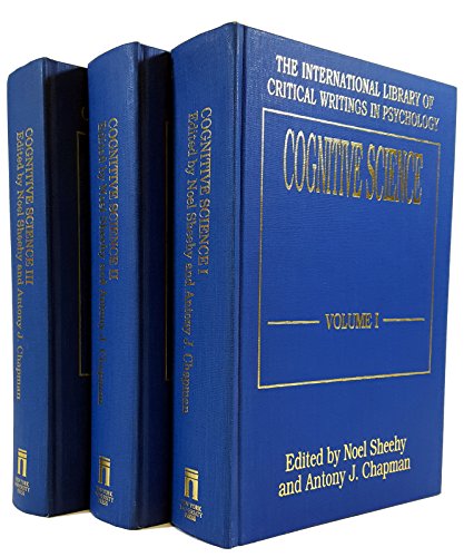 Cognitive Science (3 Volume Set) (Social Transformations in American Anthropology) (9780814780206) by Sheehy, Noel; Chapman, Antony J.