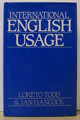 Beispielbild fr International English Usage: An Encyclopedic Reference Guide zum Verkauf von Wonder Book