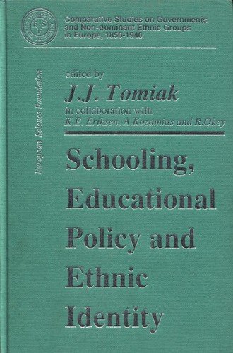 Stock image for Schooling, Educational Policy and Ethnic Identity for sale by Anybook.com