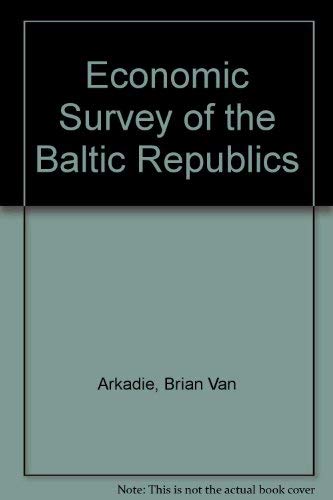 Economic Survey Baltic Republic (9780814787687) by Vanarkadie, Brian; Karlsson, Mats