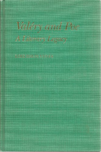 Imagen de archivo de Valery and Poe: A Literary Legacy a la venta por Dan Pope Books